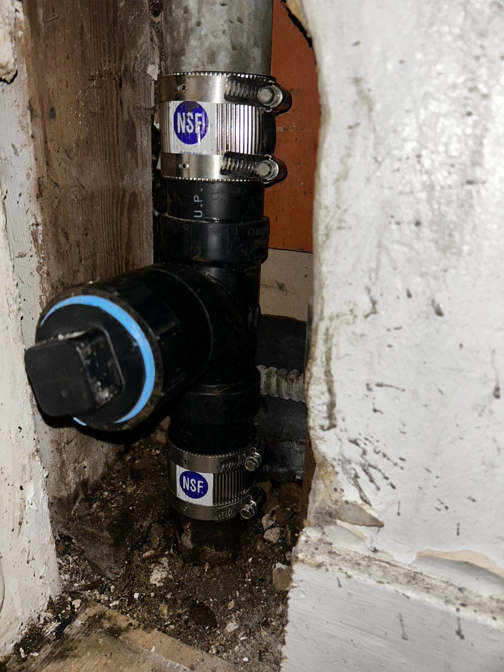 2” cleanout installation for better sewer maintena