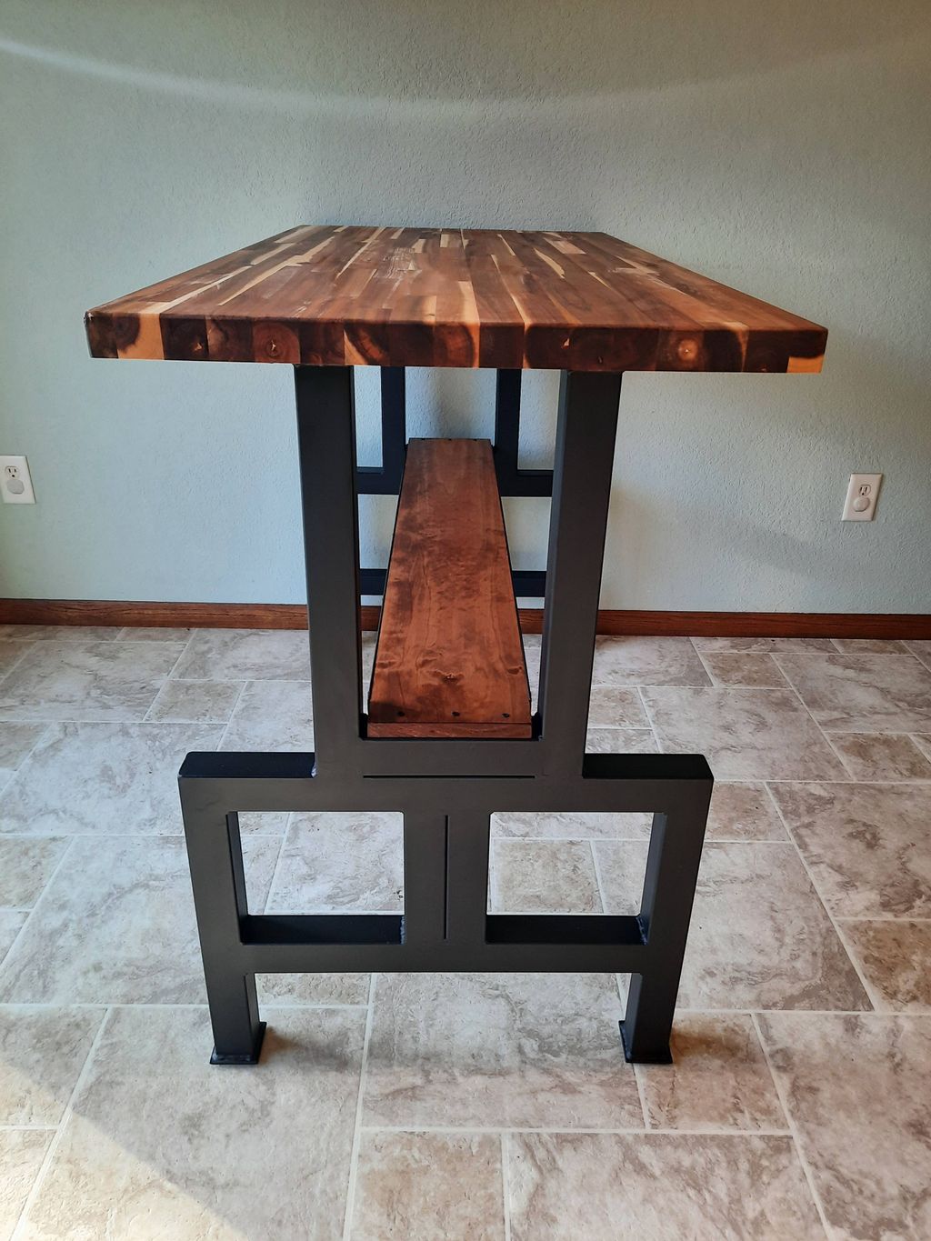 custom built arcadia chop block table