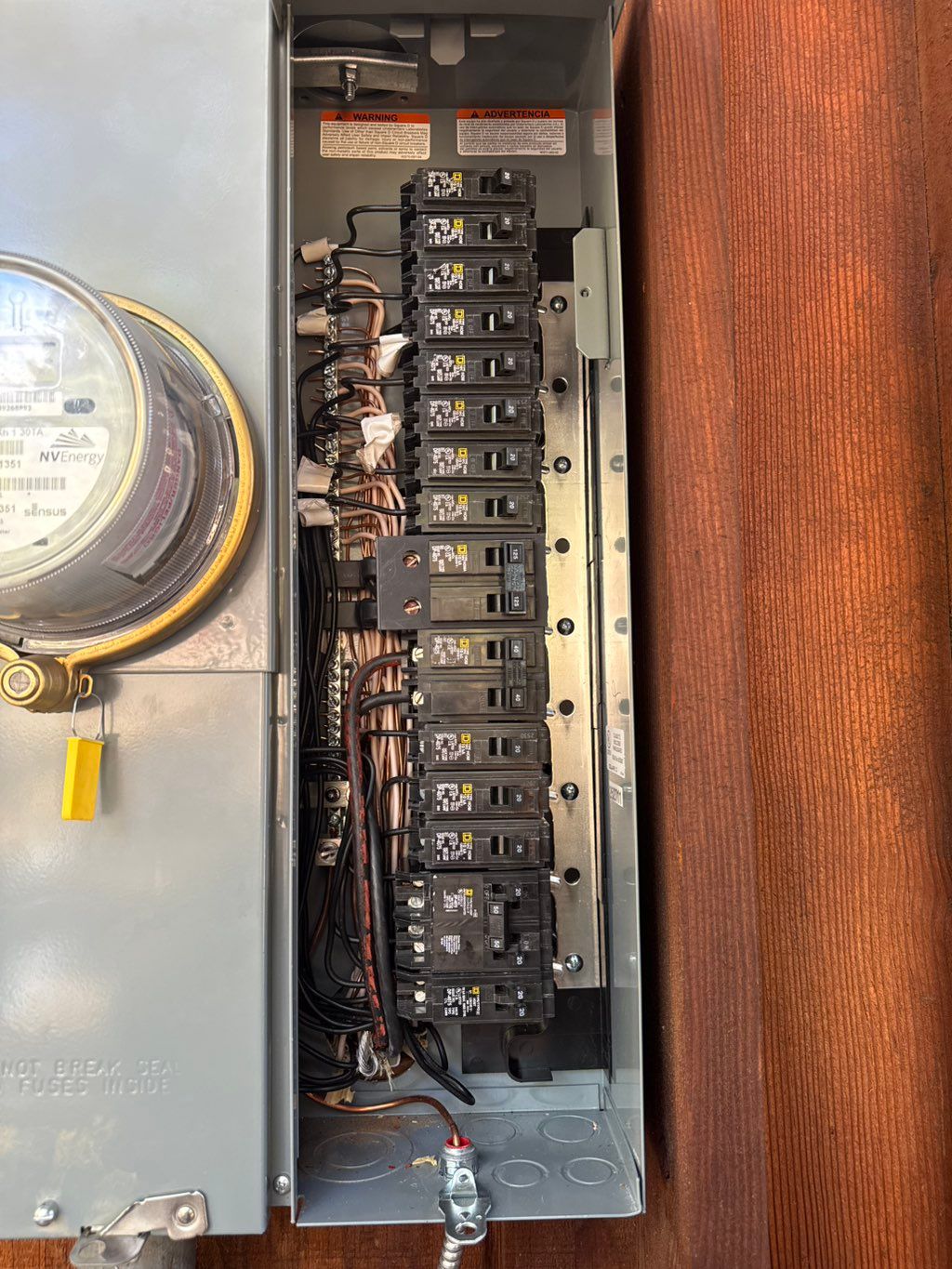 New panel install (the guts)