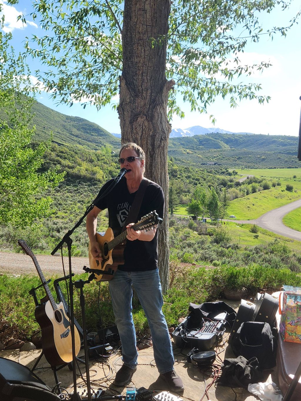 Playing near Crested Butte 