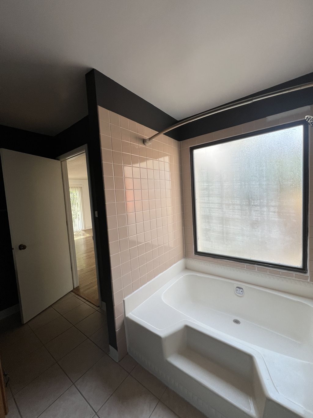 Charcoal master bath 