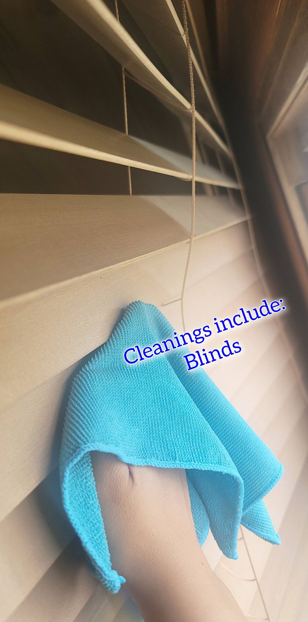 Cleanings Include Blinds