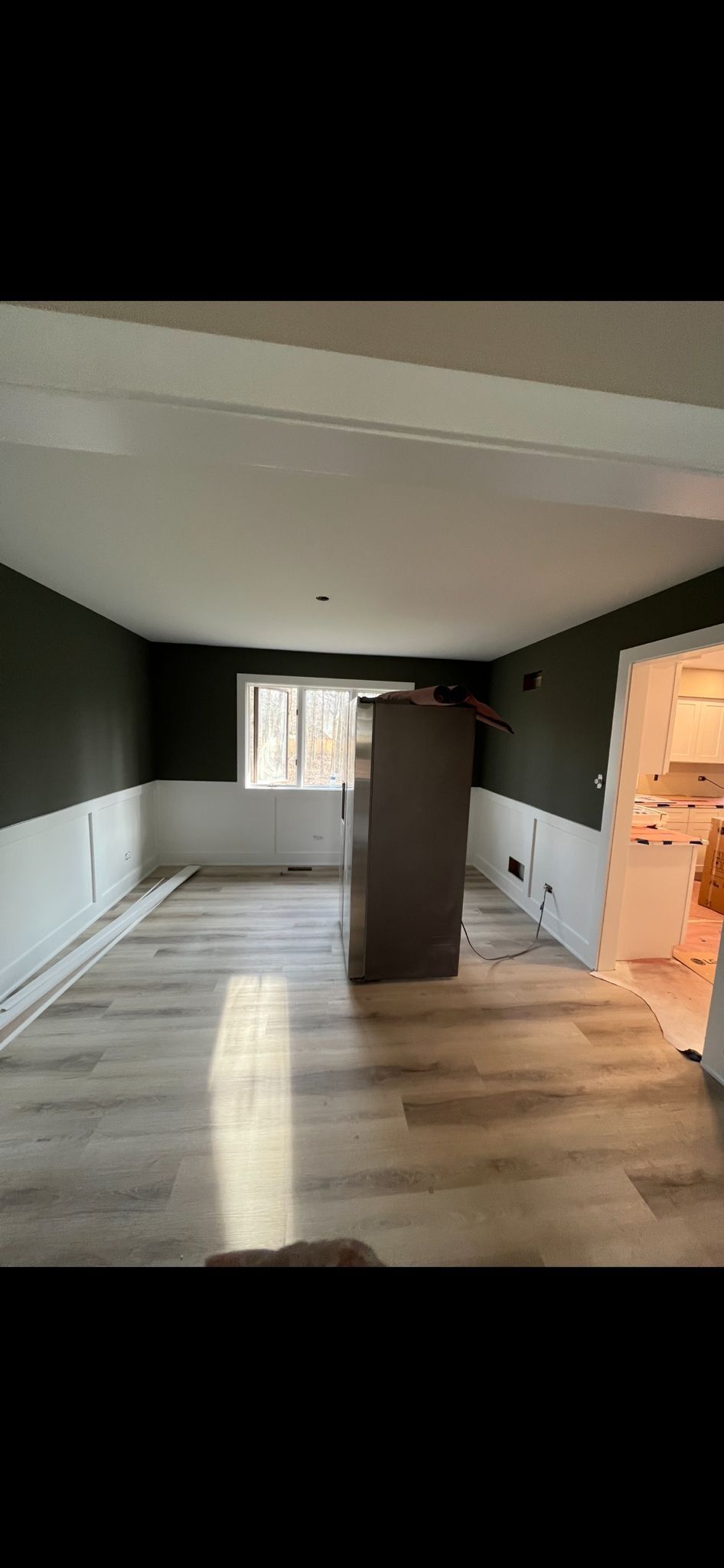 After, Floor and paint was done