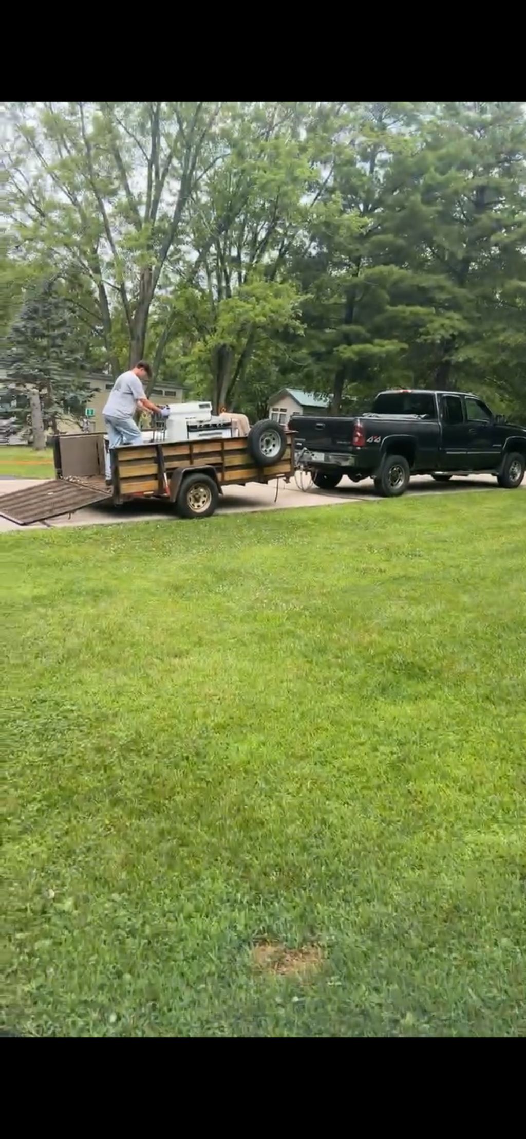 This is one of our trailesrs used for Junk removal