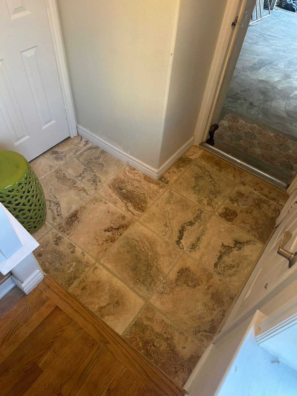 Tile installation for 2 days (1st day- tile removi