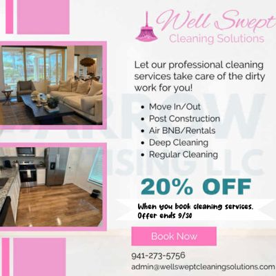 Avatar for Well swept cleaning solutions