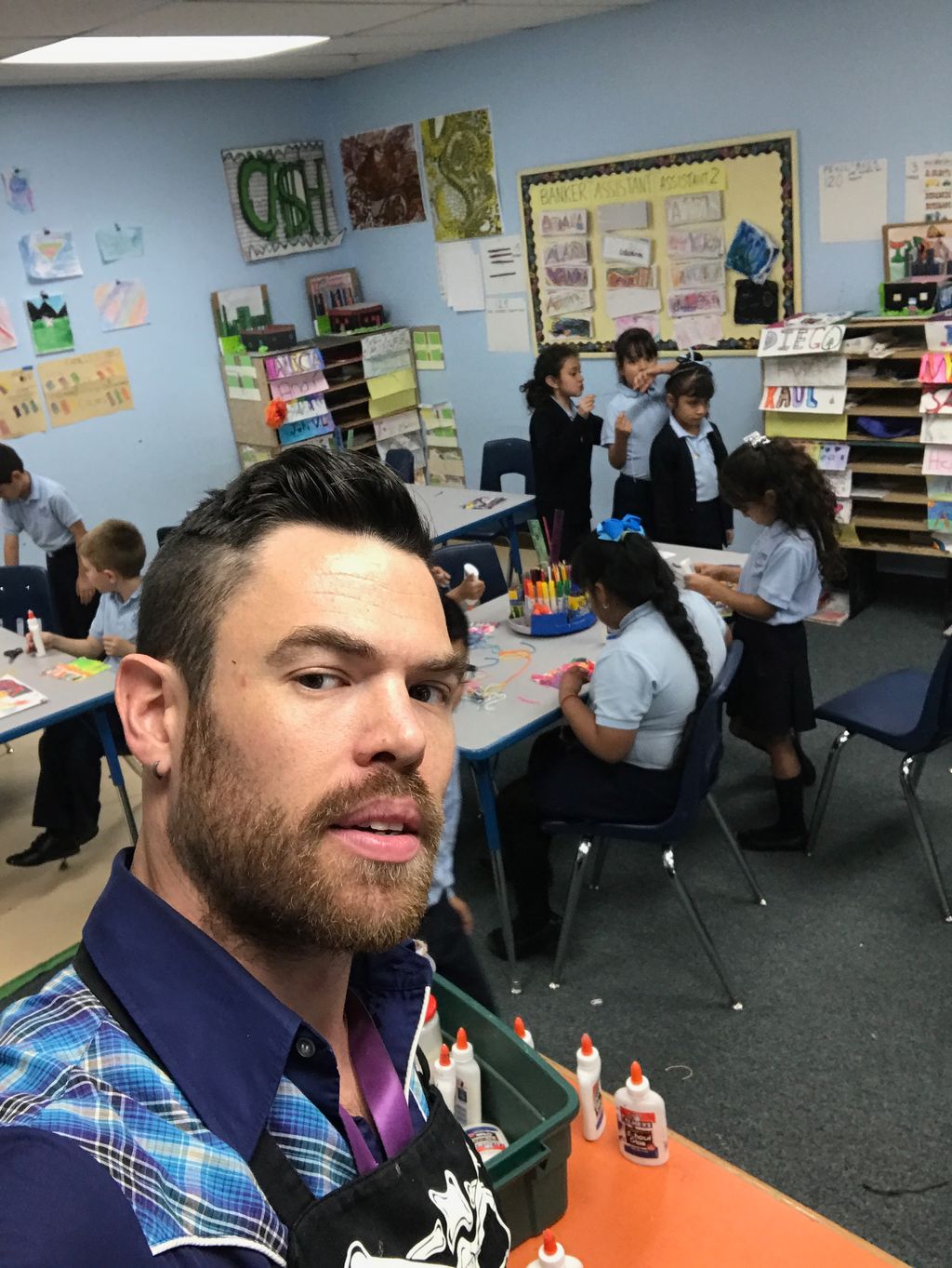 One of our instructors, Adam, during a class Spani