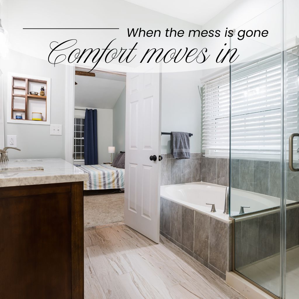 A clean suite allows comfort