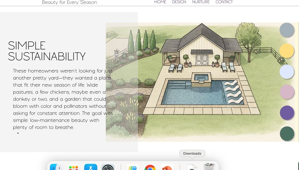 design style, sustainability