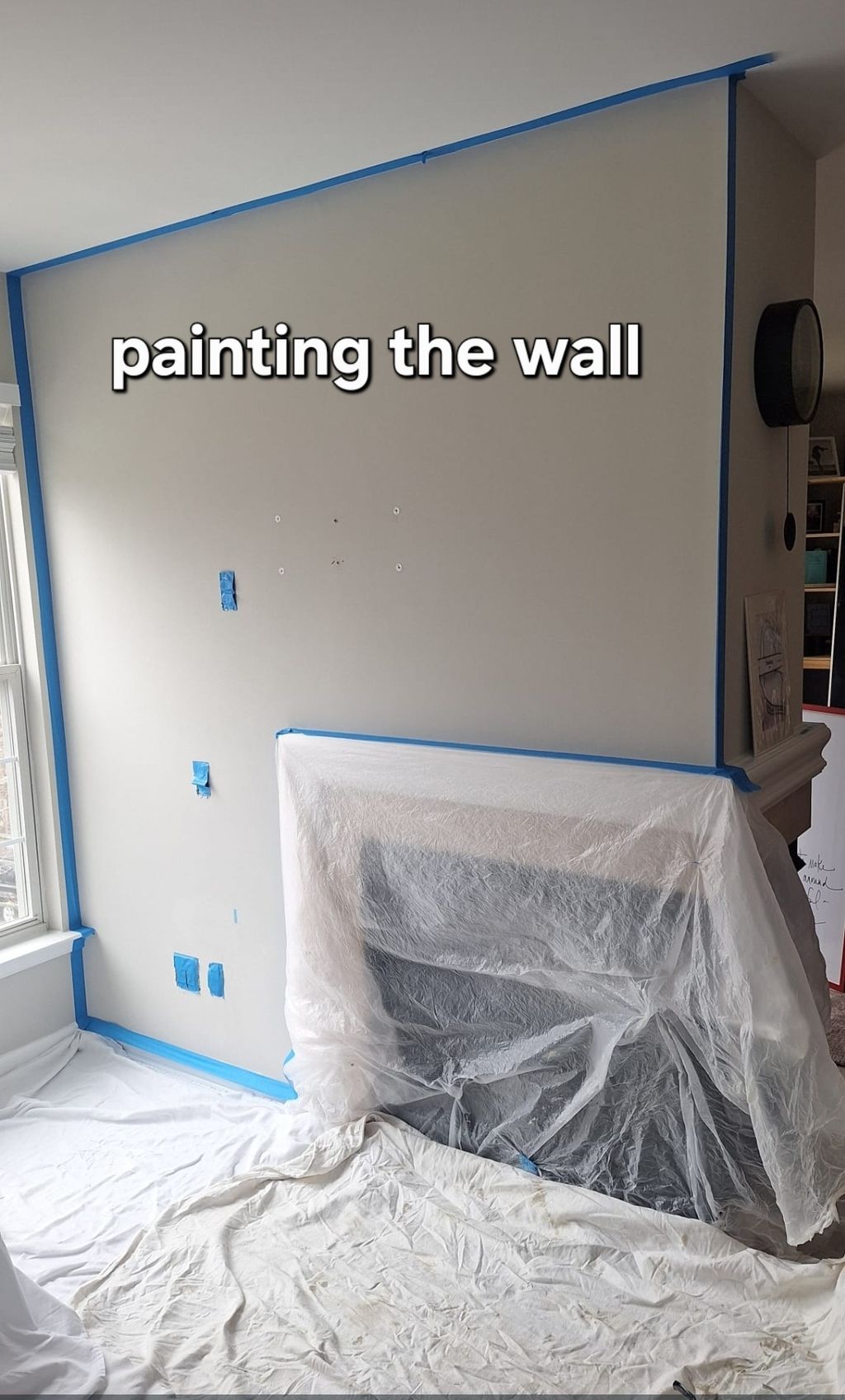 painting the wall