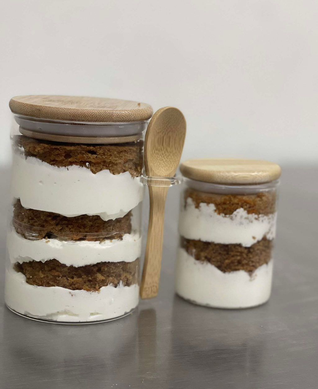 Cakes in a jar 