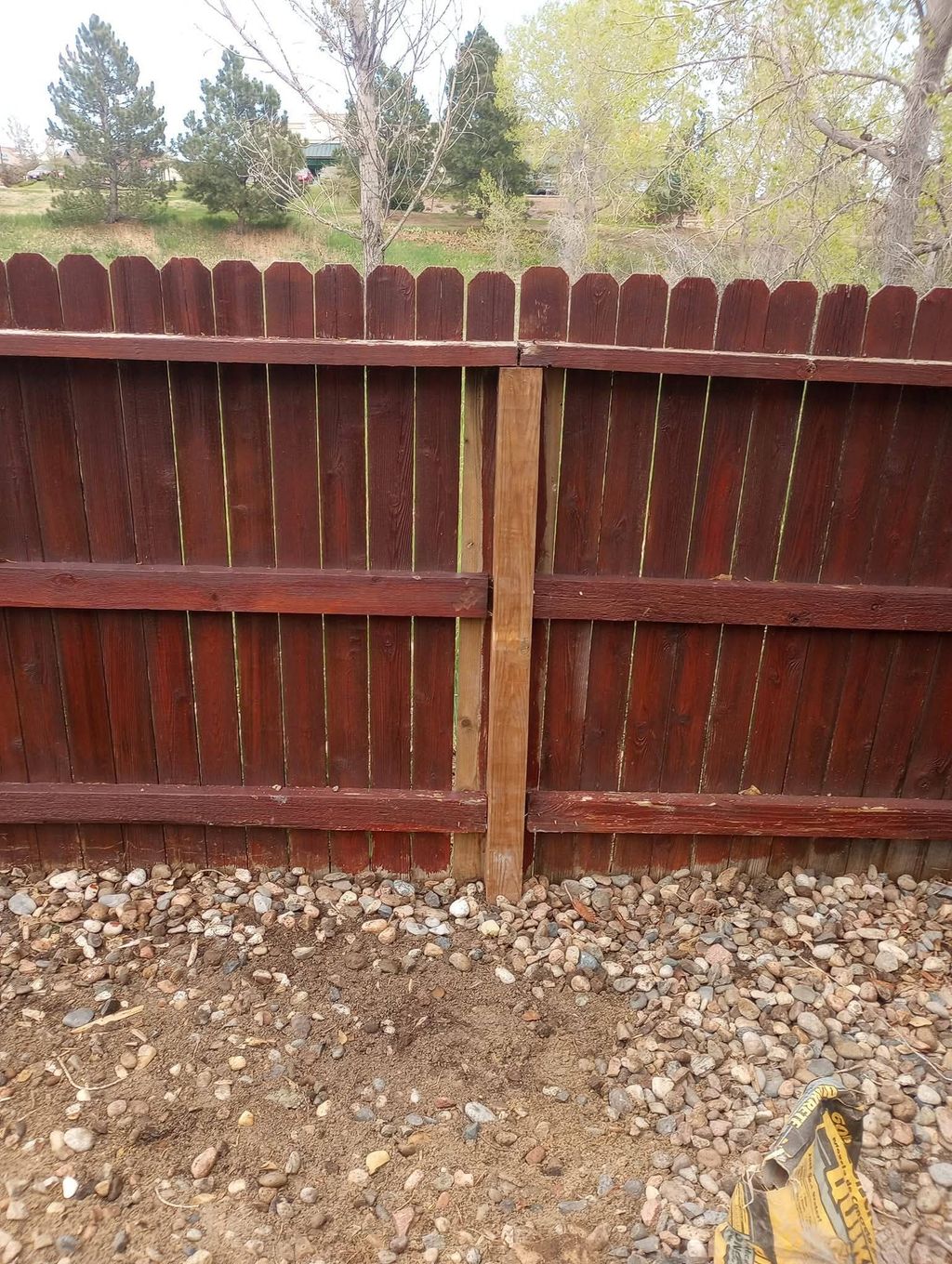 New Fence Post