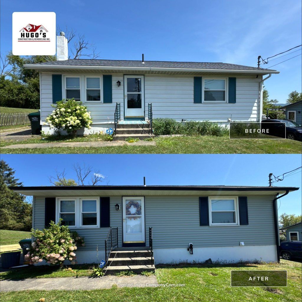 Beautiful transformation of siding!👌🏼