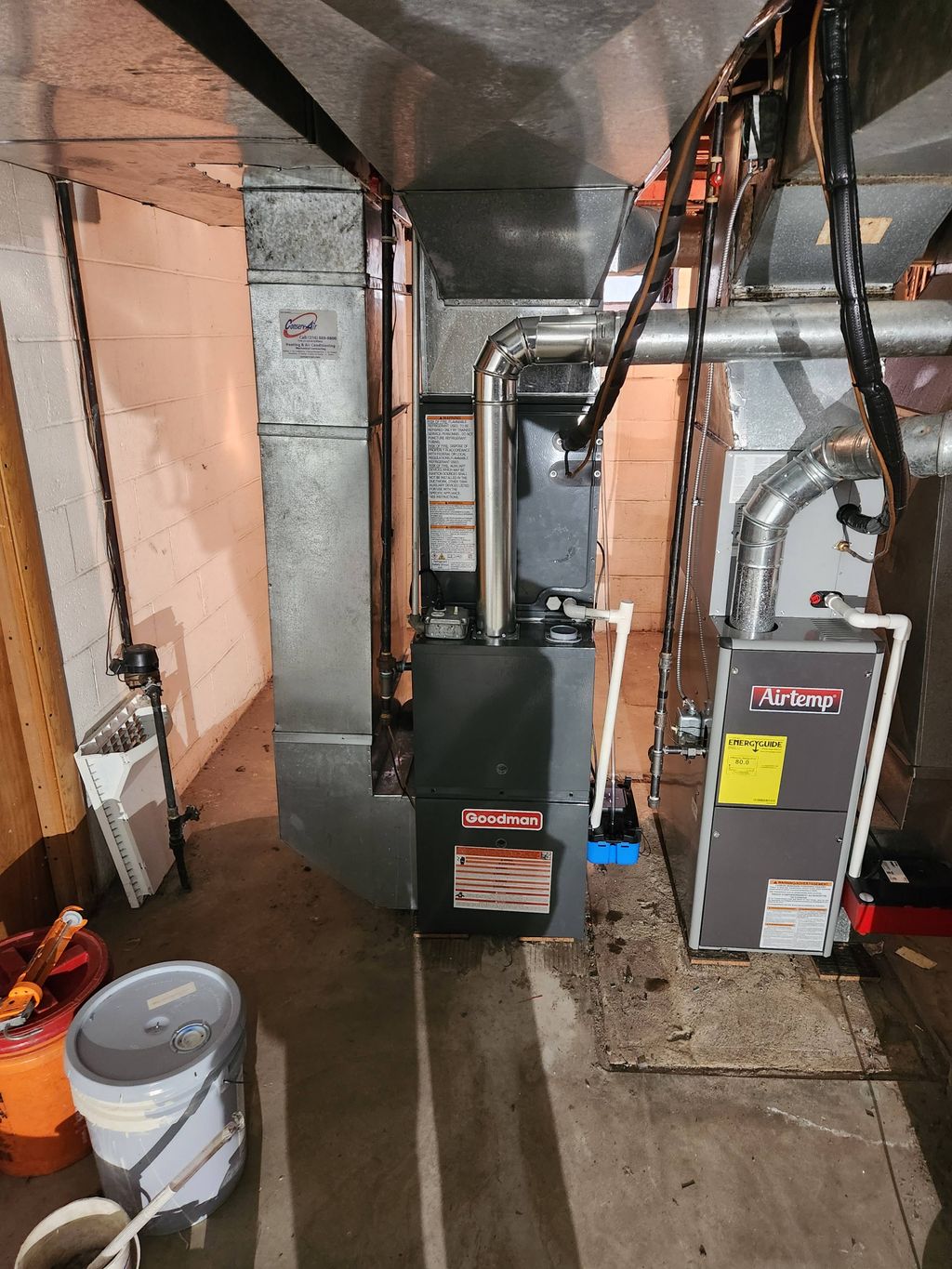 New furnace install pt2 