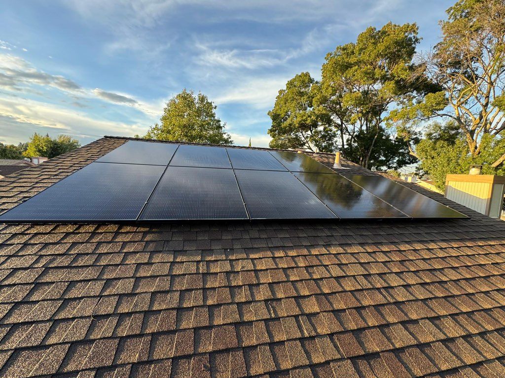 After Solar Panel Clean