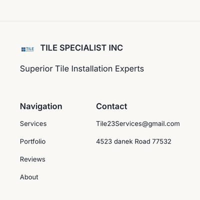 Avatar for TILE SPECIALIST INC