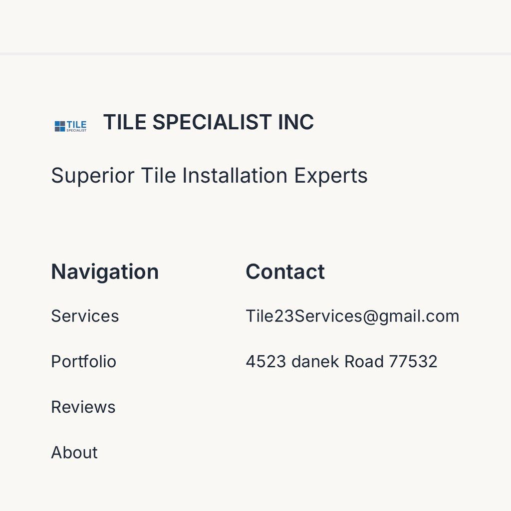TILE SPECIALIST INC