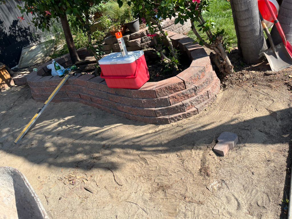 Finished planter