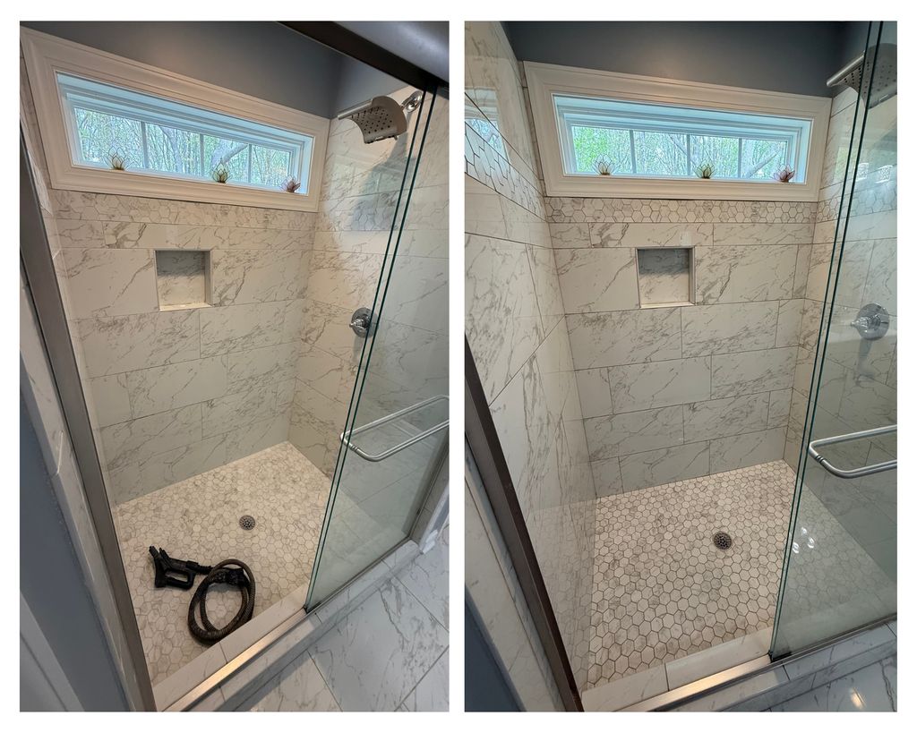 Shower Deep Clean & Color Seal
