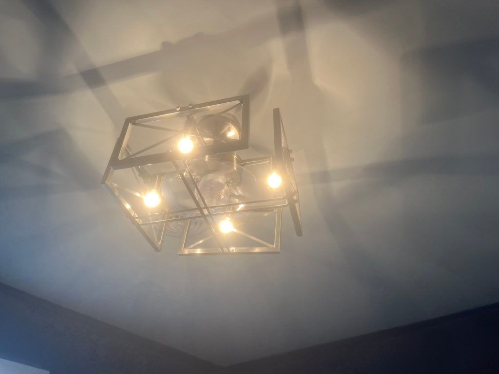 Light fixture installation 