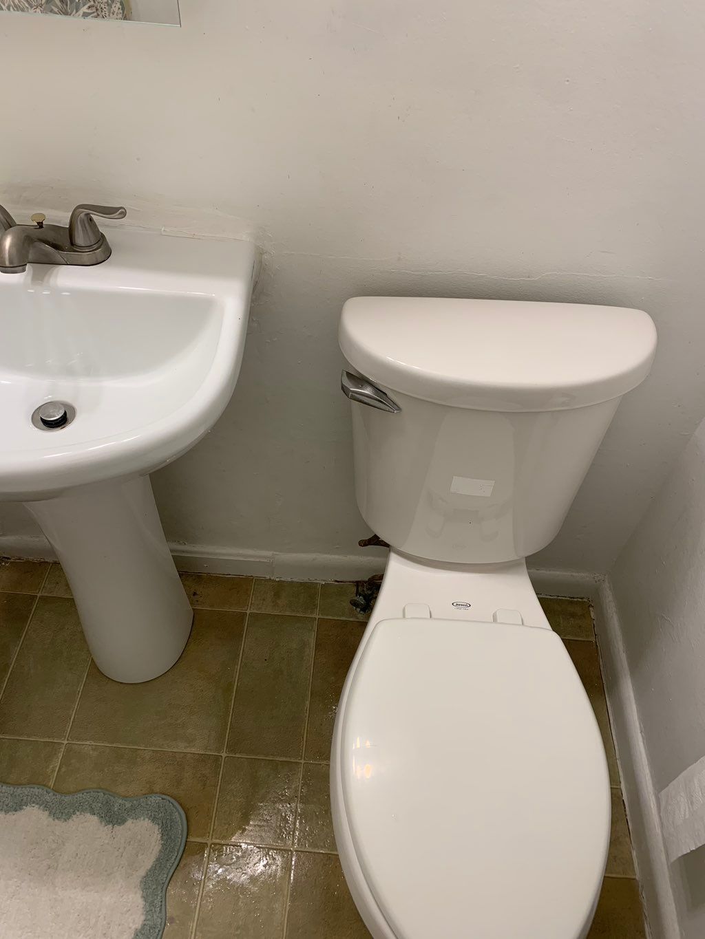 Bathroom cleaning 