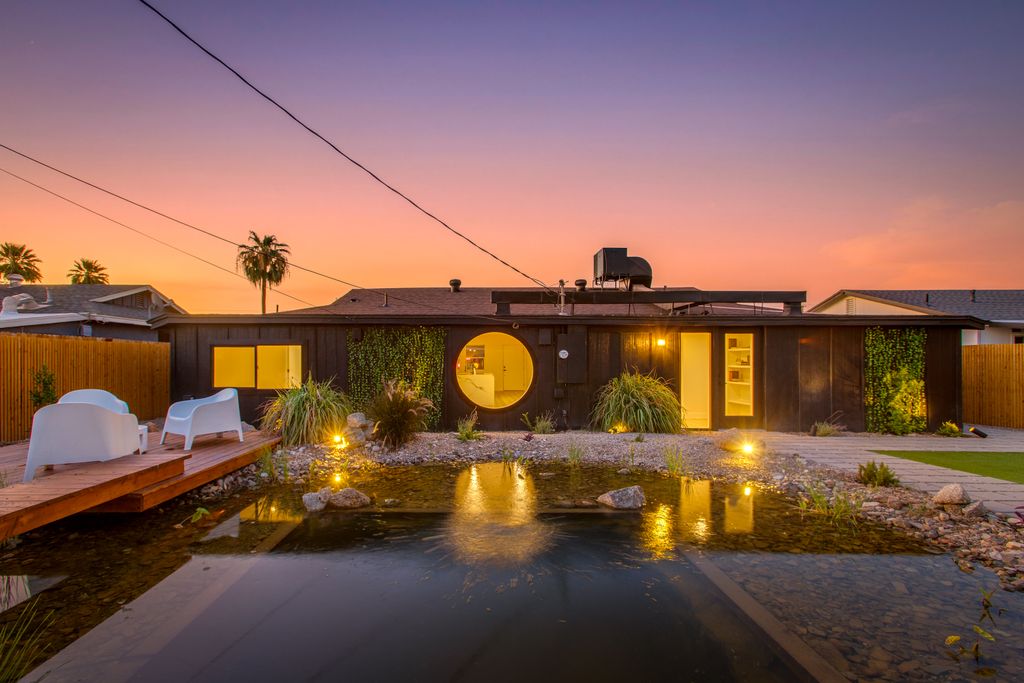 Landscape back, full home remodel, custom portal w