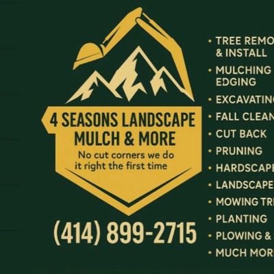 Avatar for 4 seasons landscape mulch & more