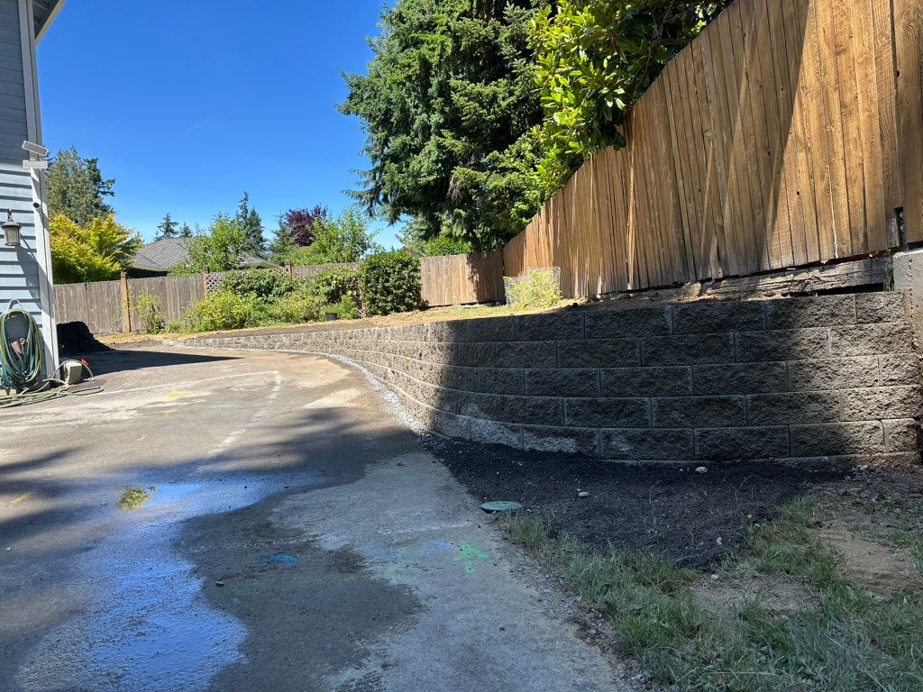 Retaining wall projects