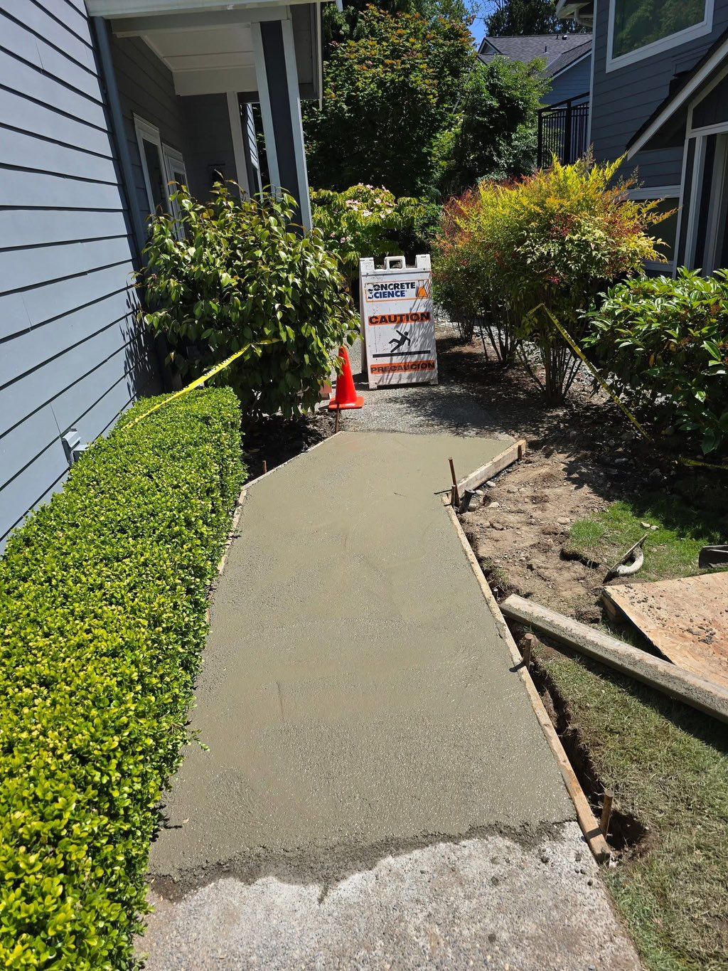 Small Concrete Project? We handle those too 