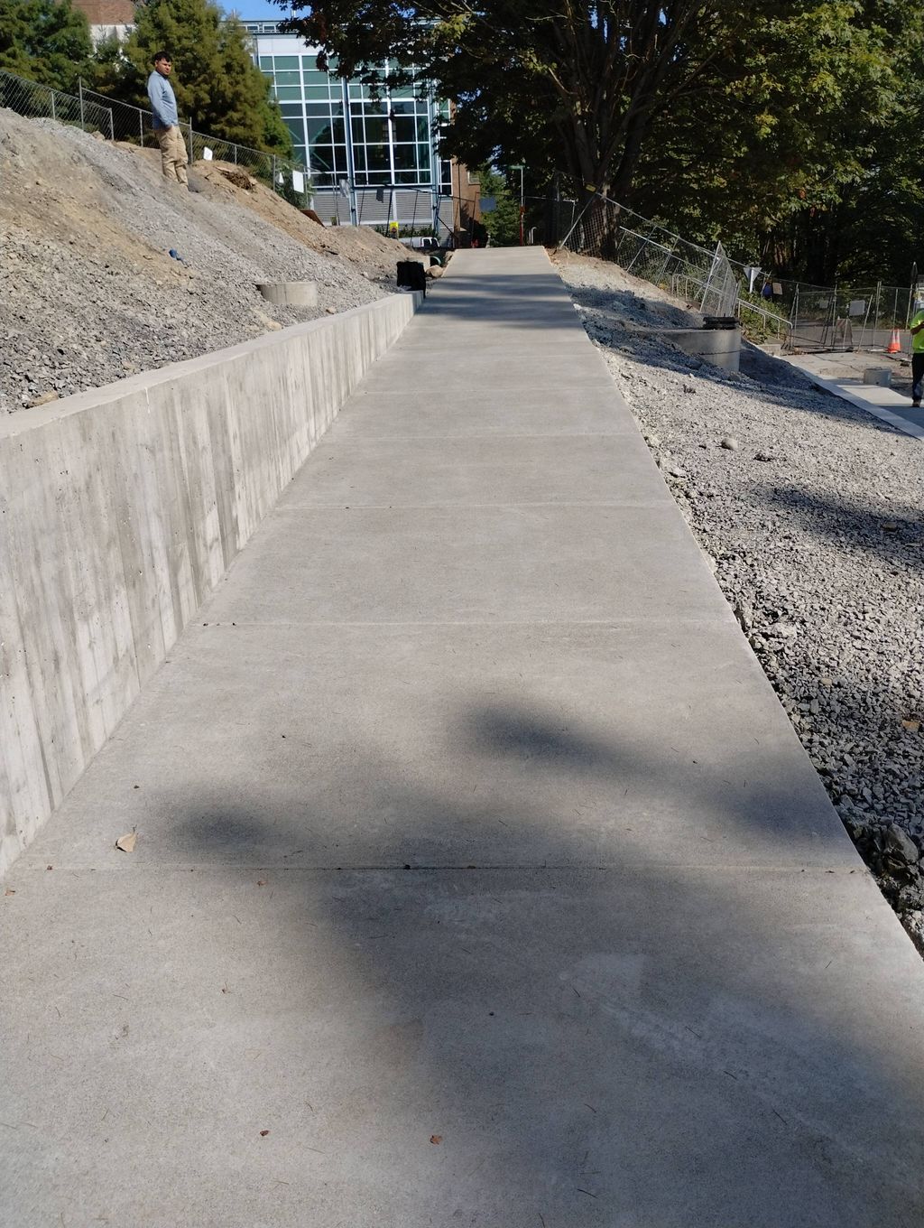Board form Architectual radius wall/ ADA compliant
