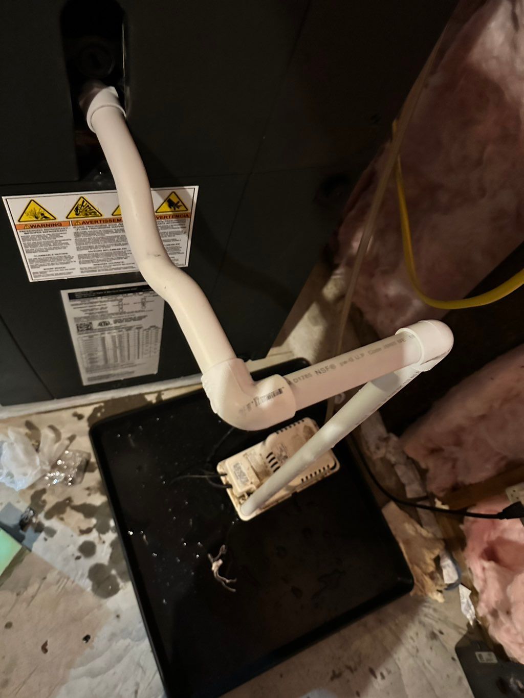 The installation was done correctly — it includes 