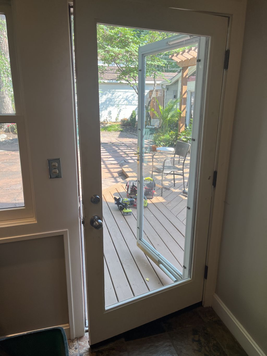 Trim door to fit!