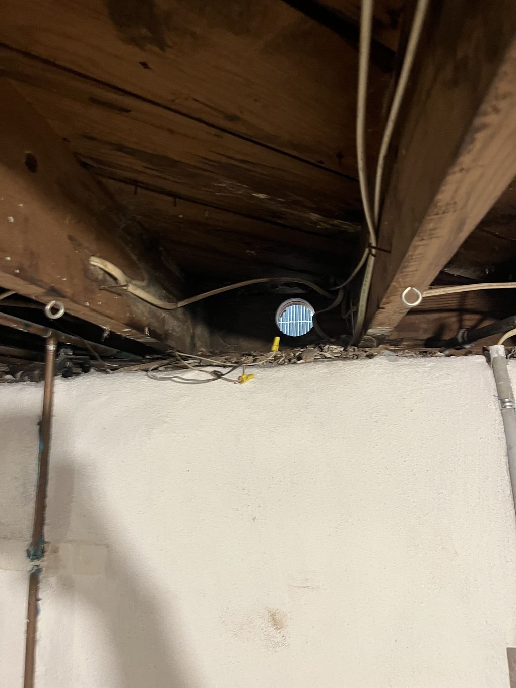 Installing new dryer vent! (in progress)