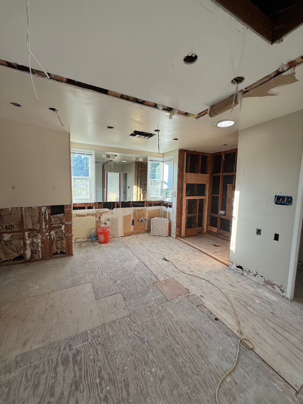 New Bathroom Remodel with Electrical and bathroom 