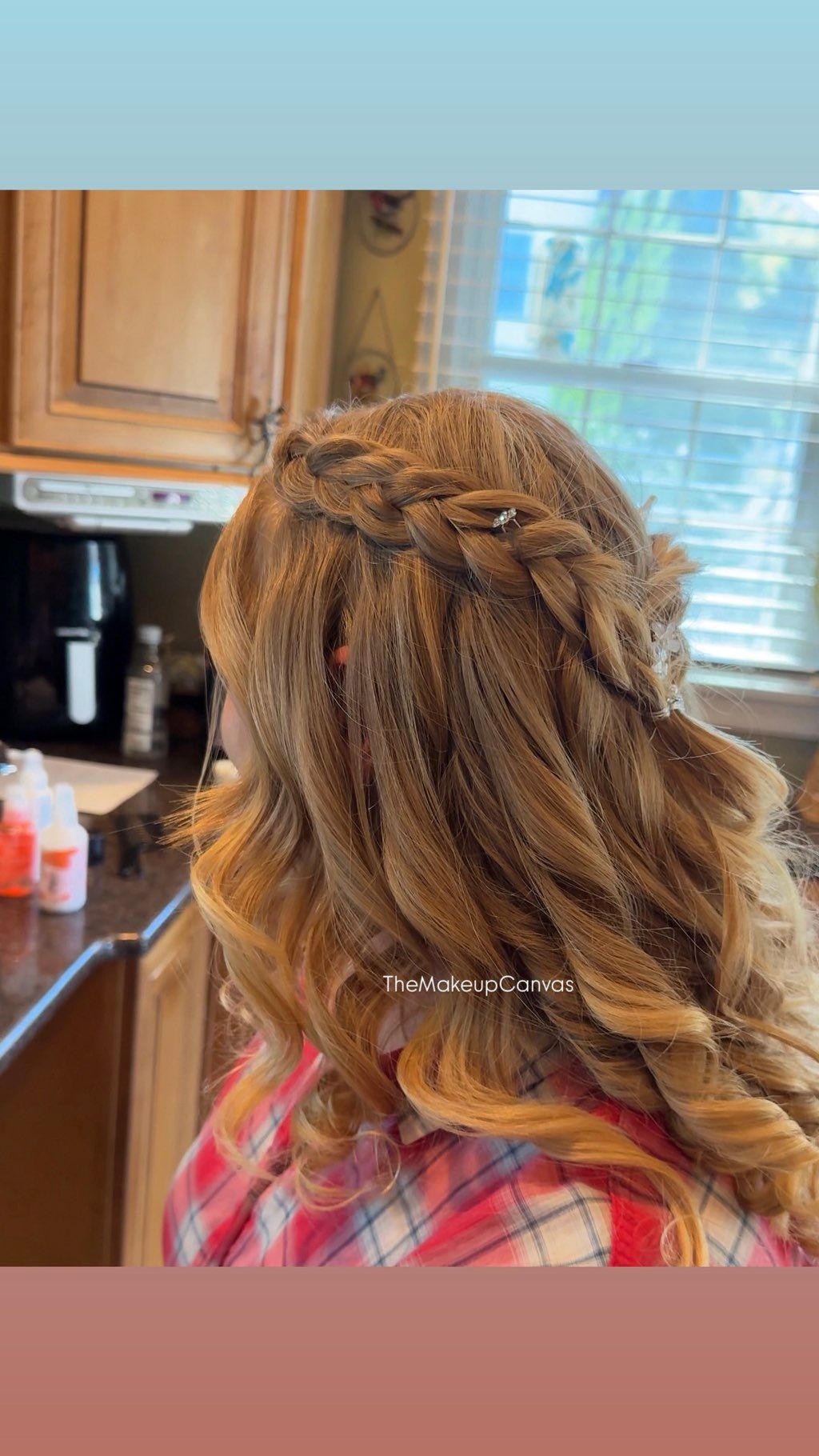Braids and curls 
