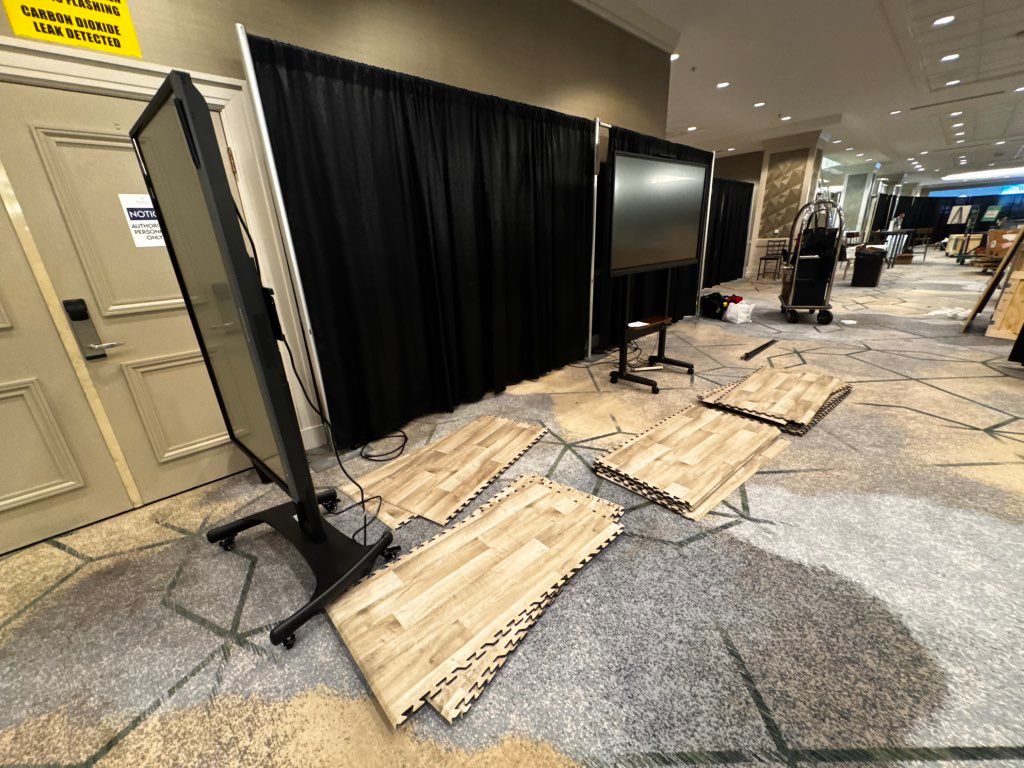 Tearing down -