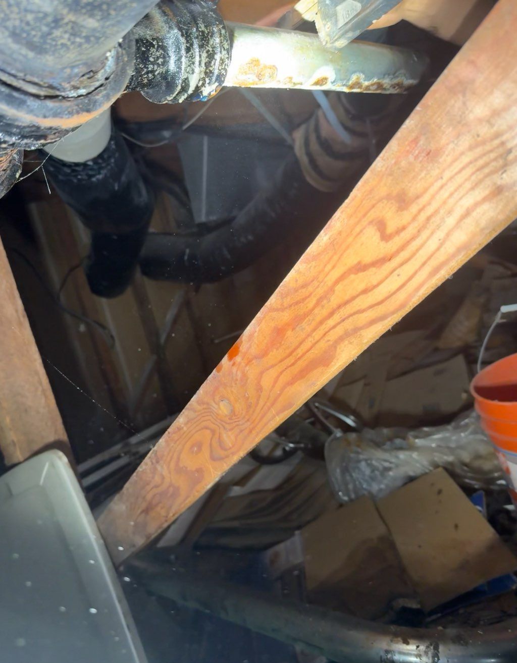 Rusted Drain Pipe…
We sent out Our Plumber on the 