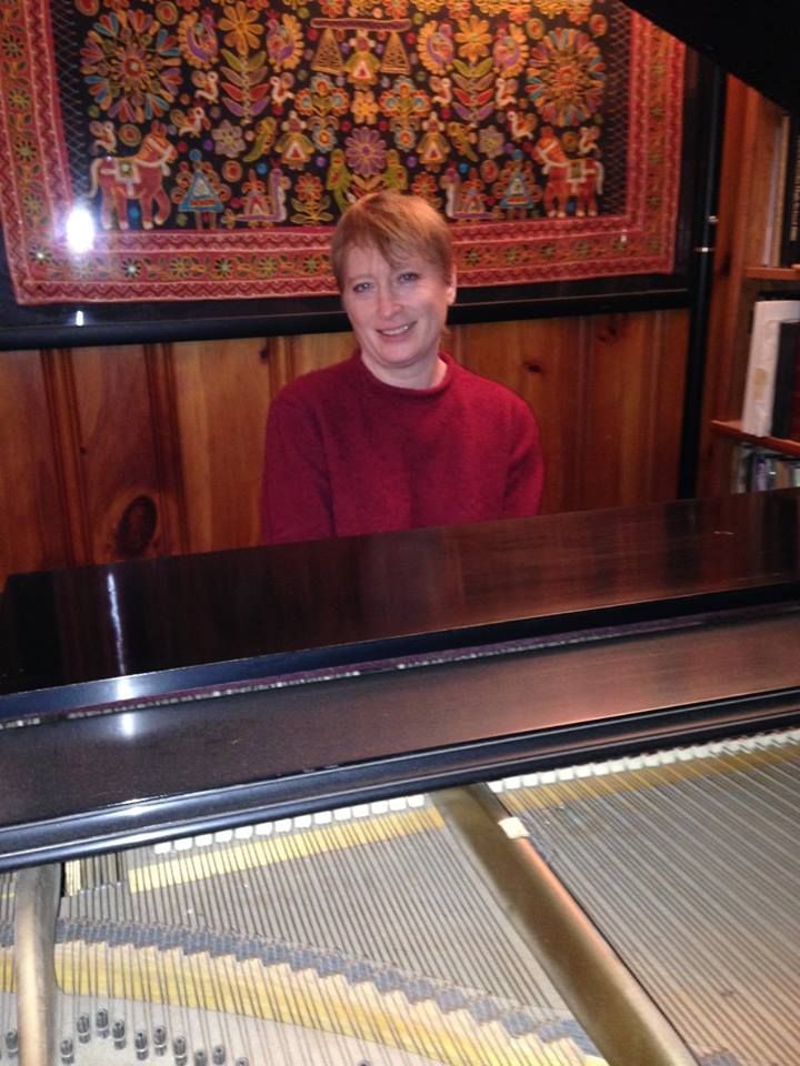 Playing my baby grand
