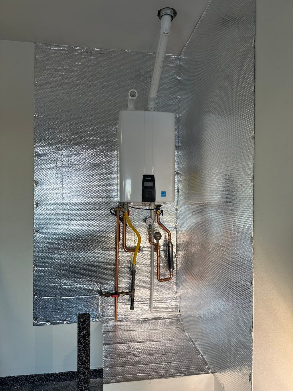 A premium Navien Tankless water heater upgrade for