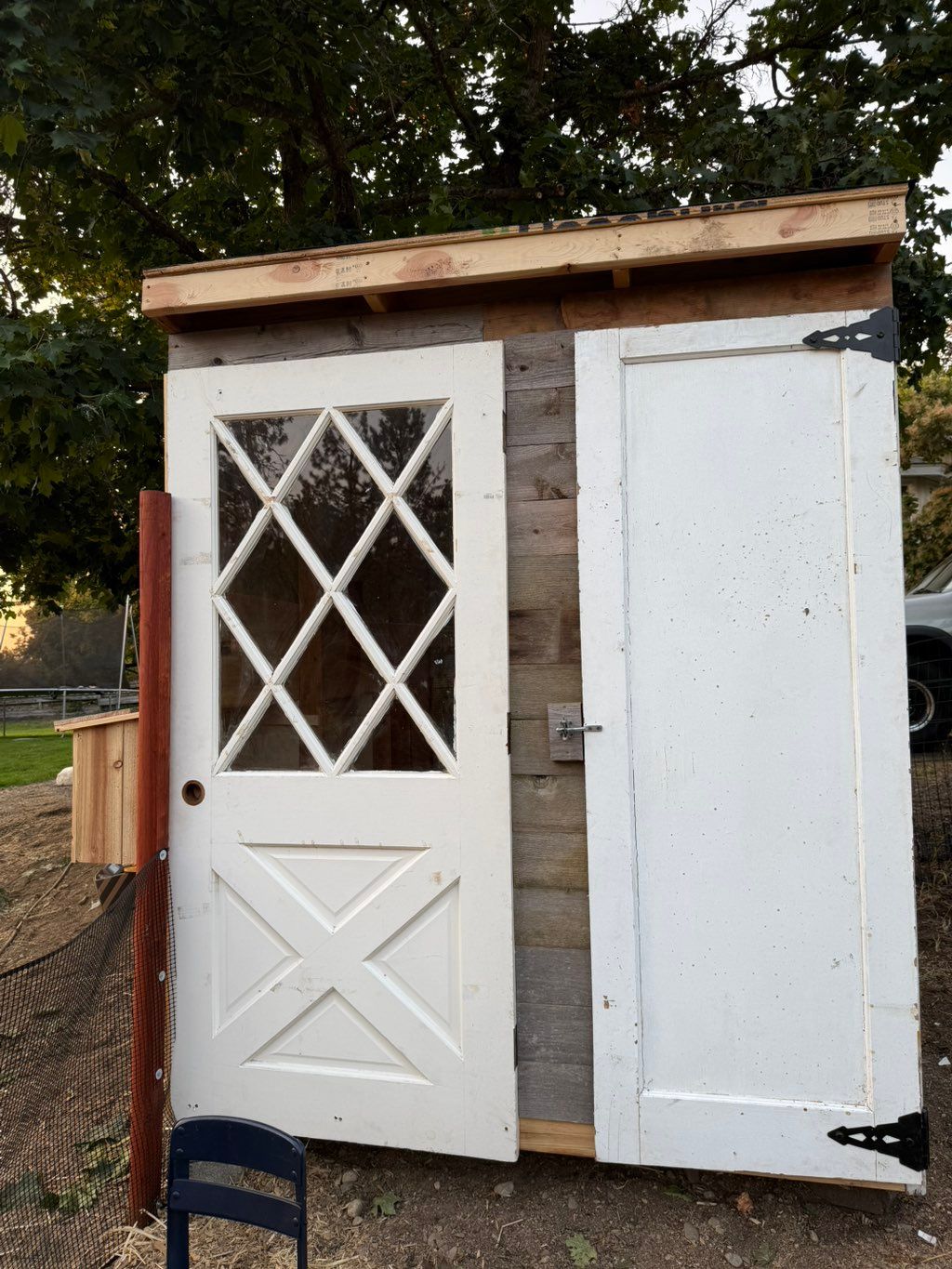 This was a client that had old doors and left over