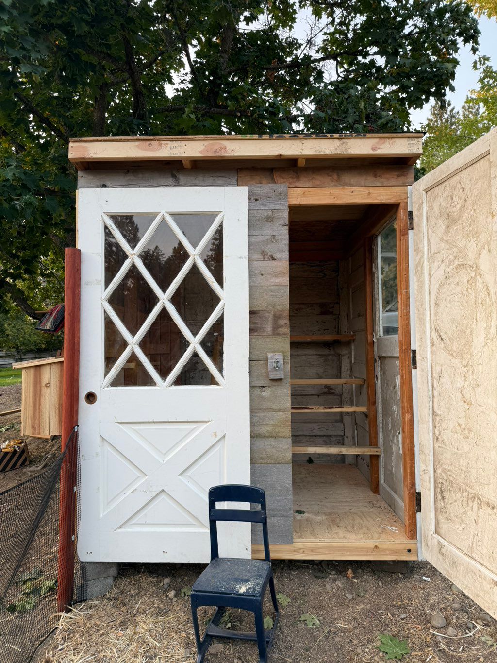 This was a client that had old doors and left over