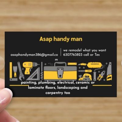 Avatar for Asap handy man and landscaping