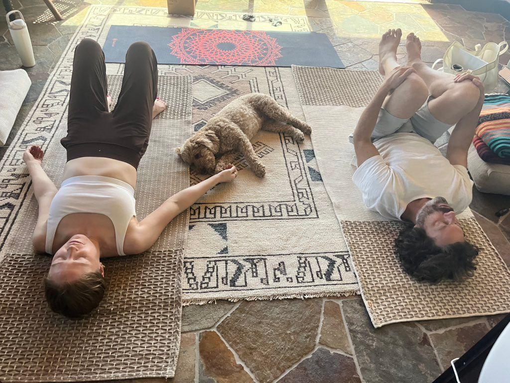 Couple Restorative Yoga 