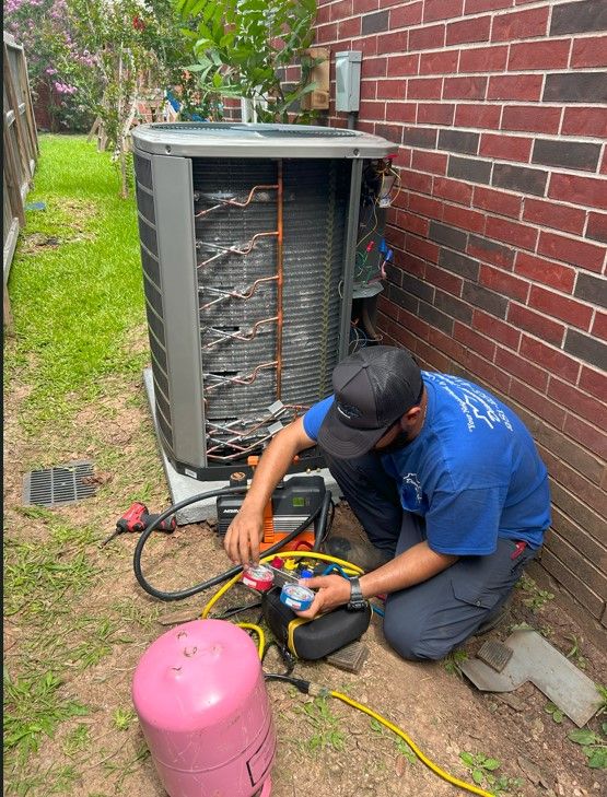 Adding freon 