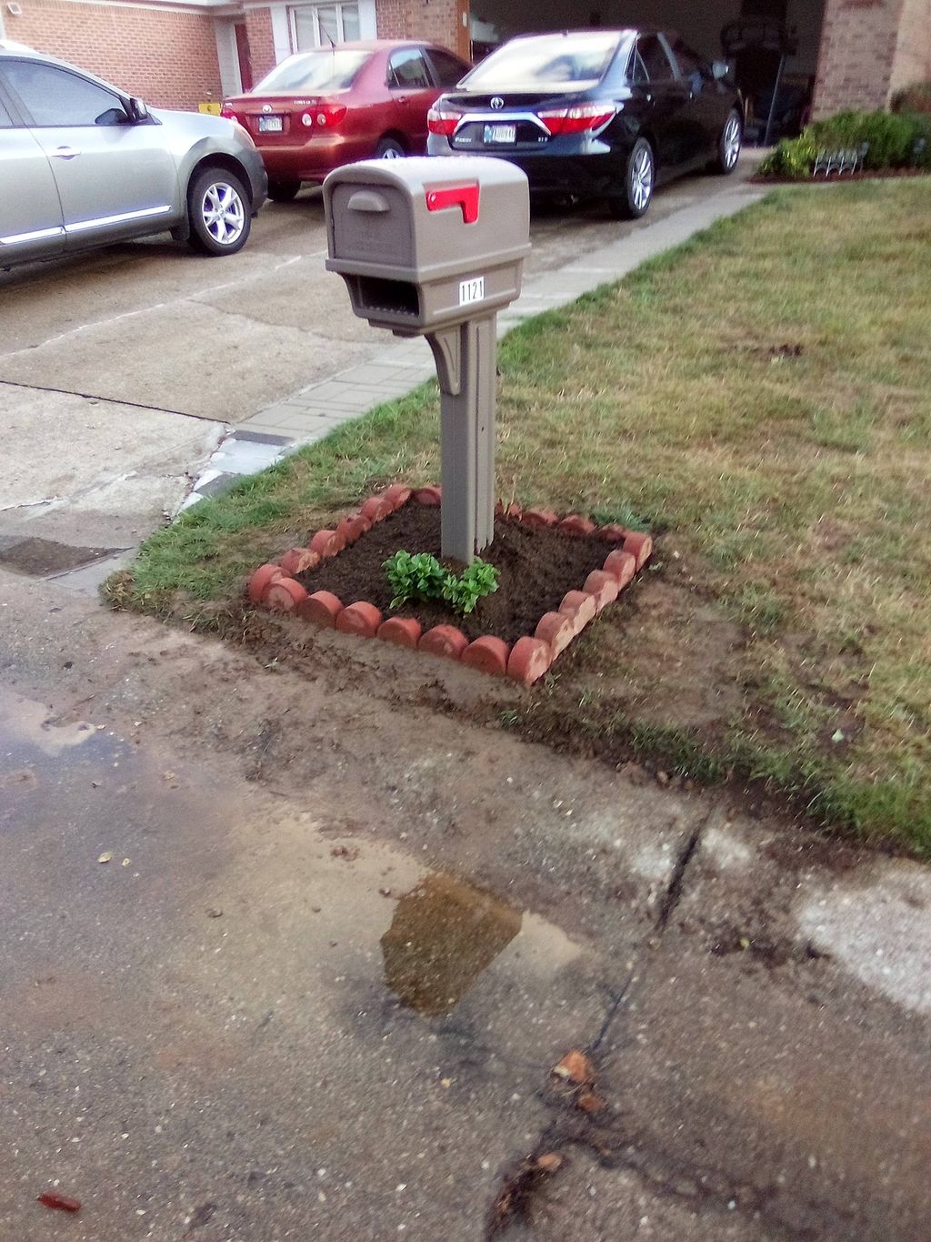 Mailbox installation finished 