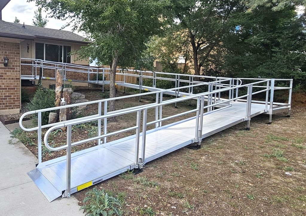 Accessible wheelchair ramp