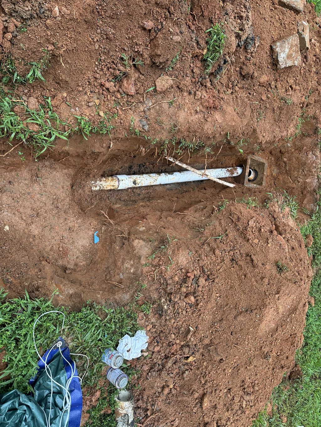 Repair was made to the pipe. 