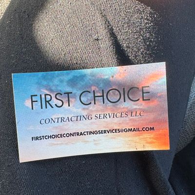 Avatar for First choice contracting services