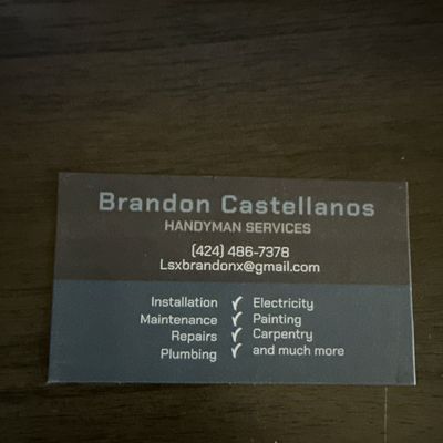 Avatar for Brandon Castellanos