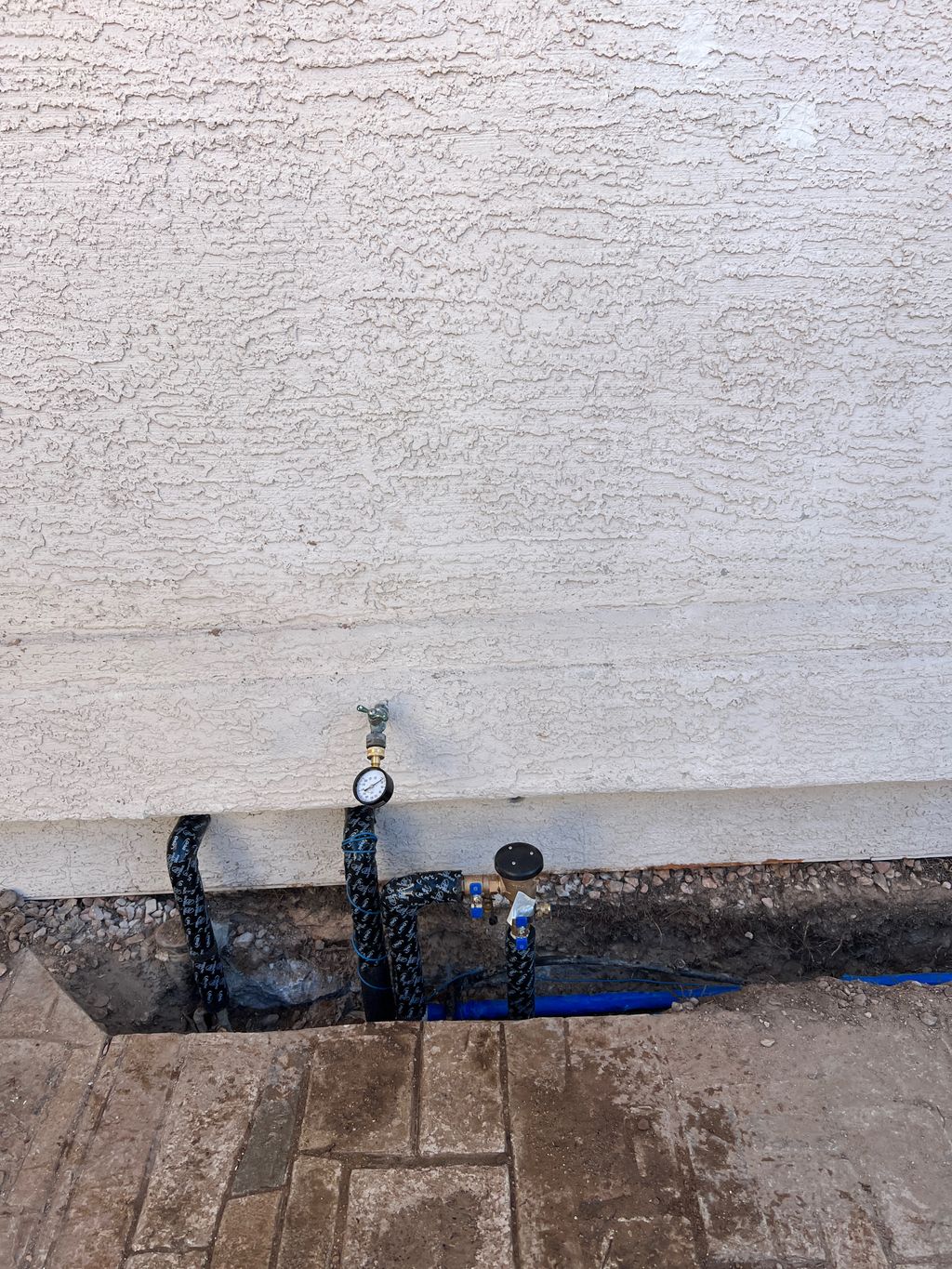 Water main installation/PVB installation 